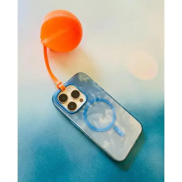 Bright Orange Floating Strap Buoy 3D Printed | Keys Phones Boat Beach Accessory - Picture 1 of 9